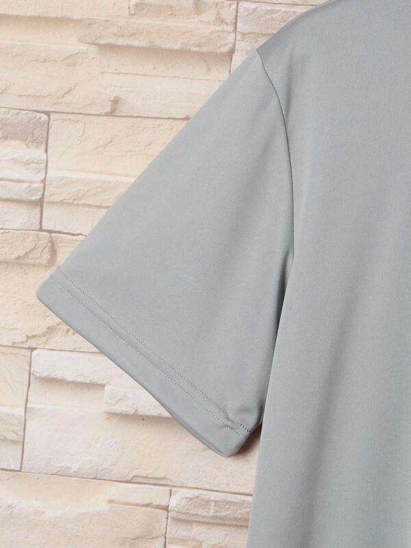 Men Astronaut And Letter Graphic Tee