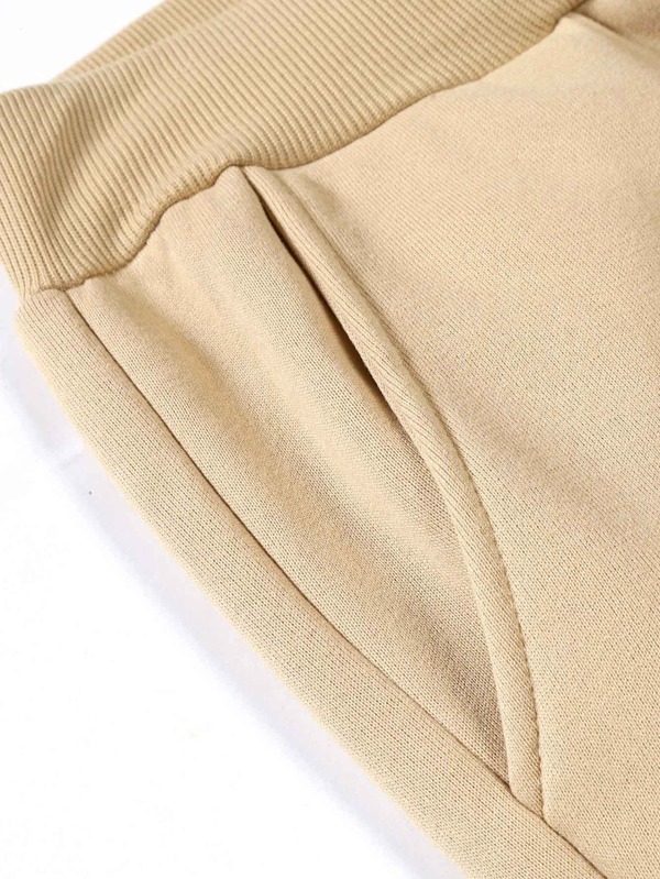 Basics Men Drawstring Waist Sweatpants