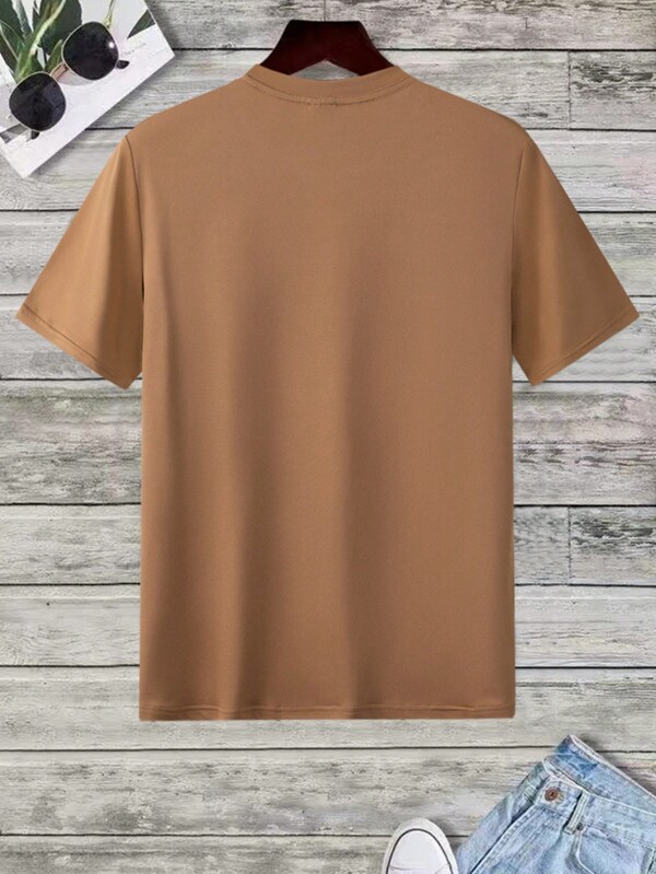 Men Letter Graphic Tee