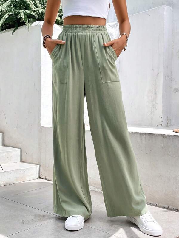 Frenchy Slant Pocket Pants