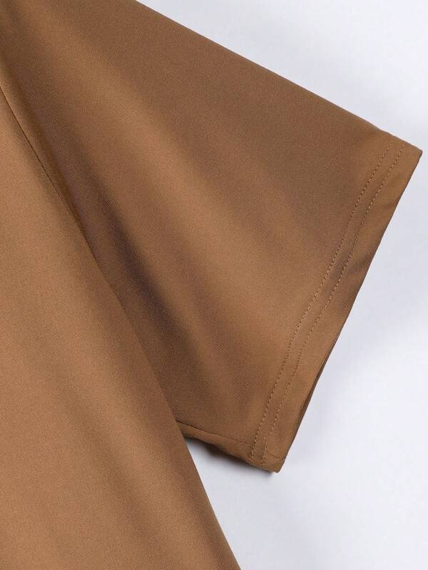 Men Letter Graphic Tee