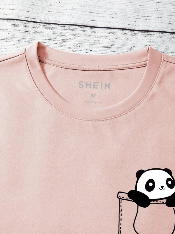 Men Cartoon Graphic Tee