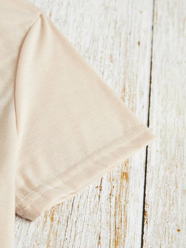 Heart And Letter Graphic Tee