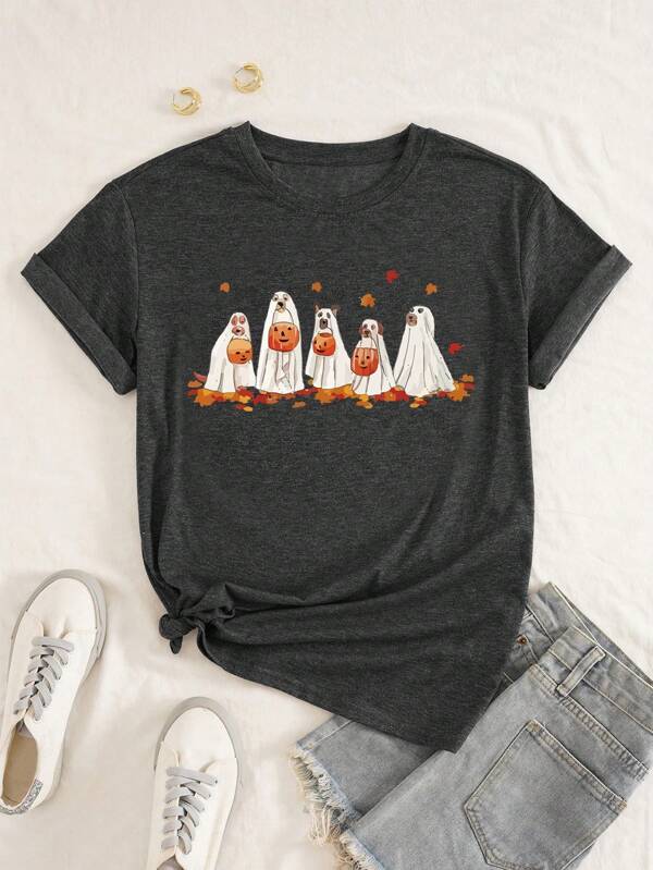 Halloween Print Tee