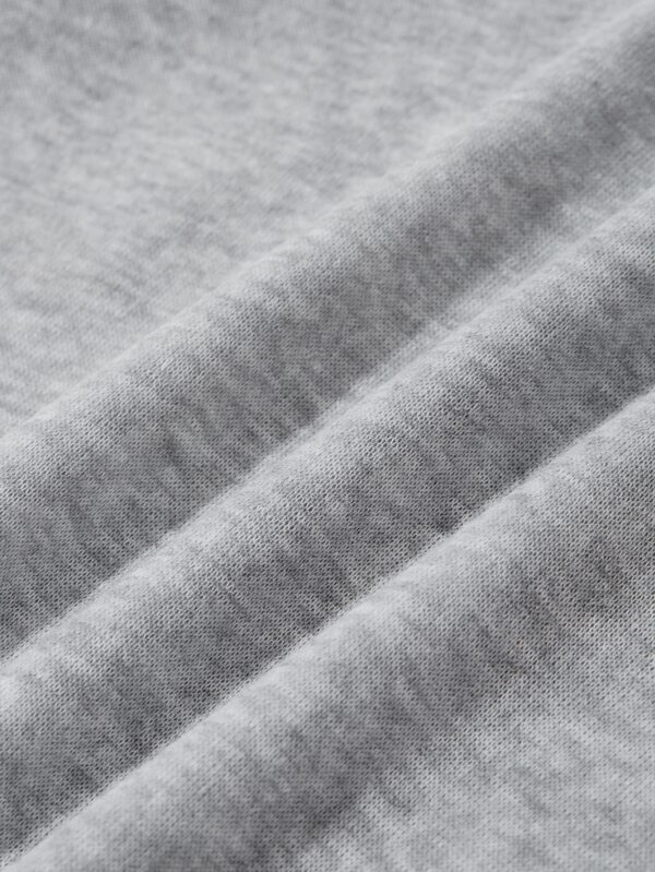 Thermal Lined Crop Drawstring Hoodie