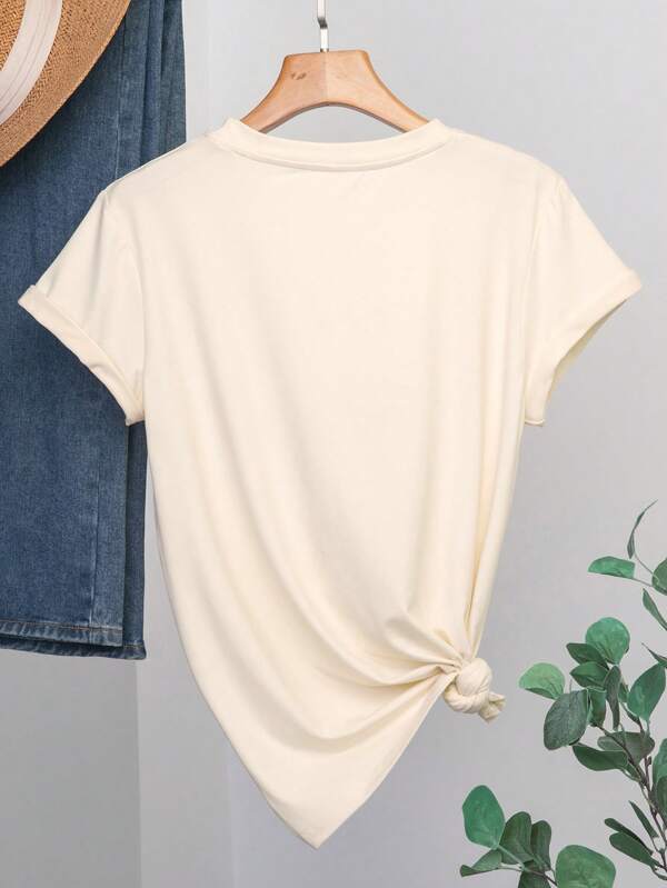 Mountain And Sun Print Tee