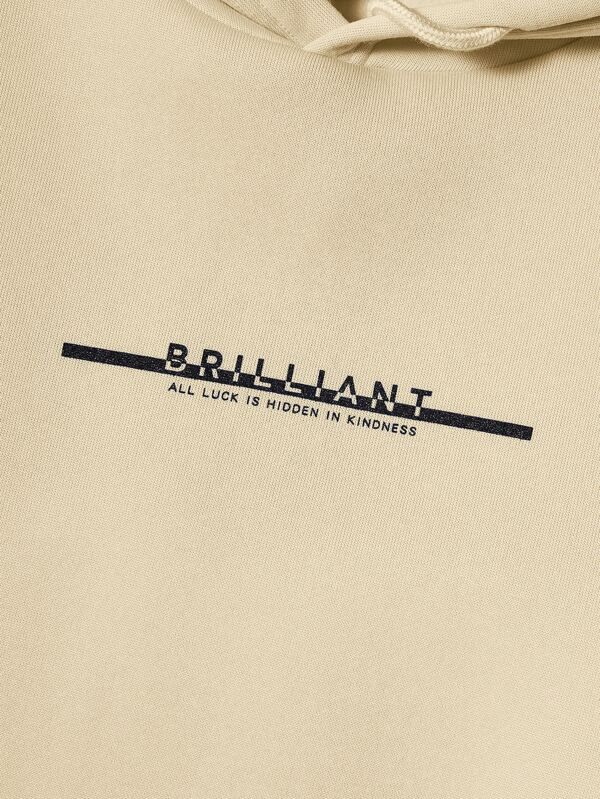 Men Letter Graphic Drawstring Hoodie