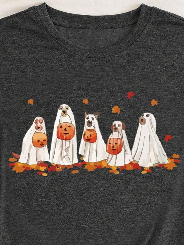 Halloween Print Tee
