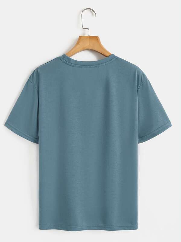 Mountain And Slogan Graphic Tee