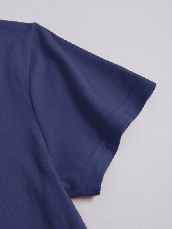 Astronaut And Letter Graphic Tee