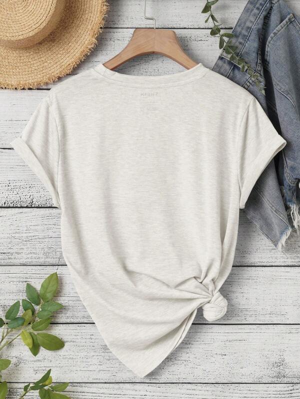 Cattle And Letter Graphic Tee