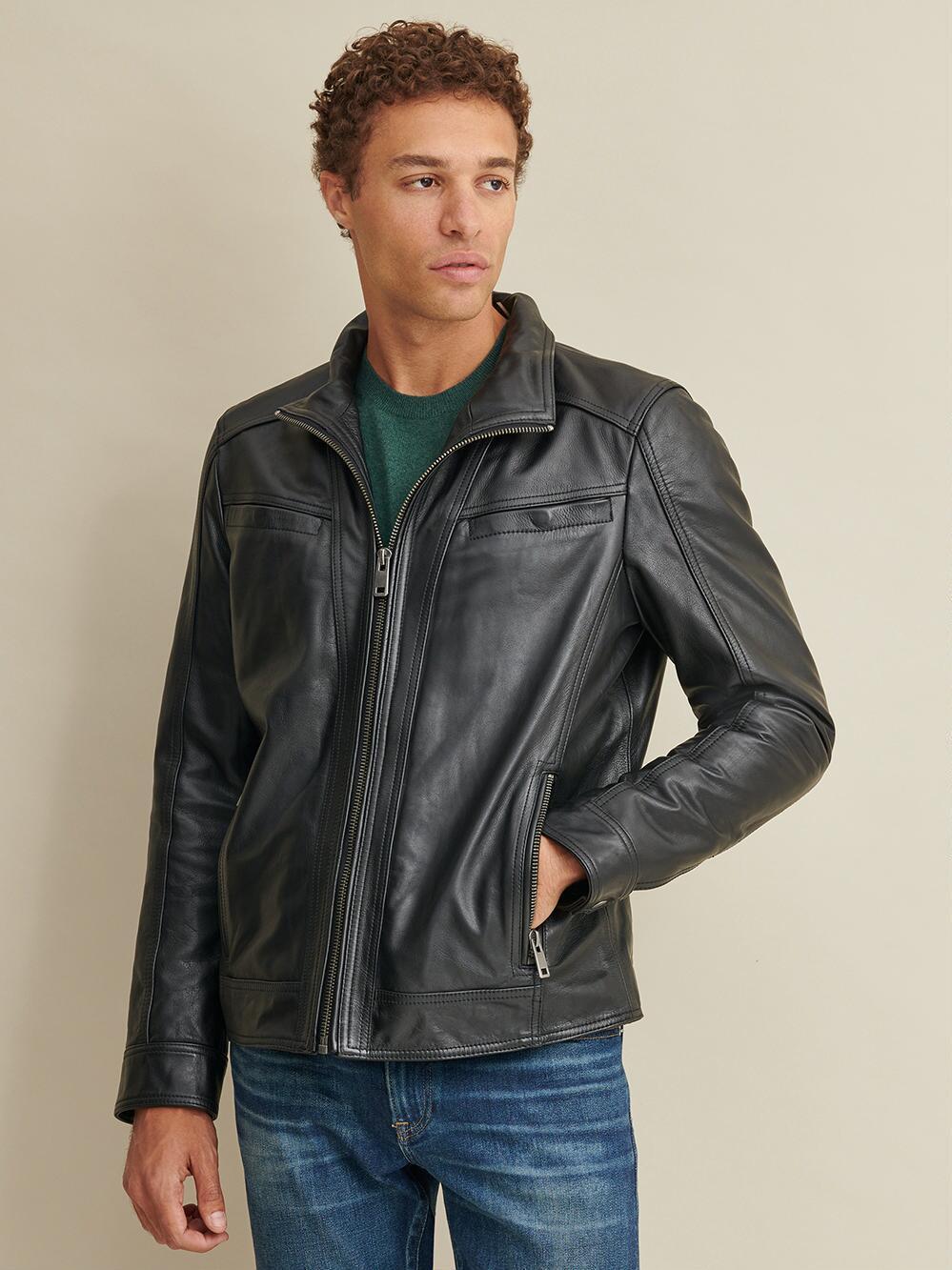 sean vintage leather jacket