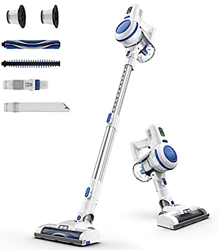 20000Pa Cordless Stick Vacuum for Hard 