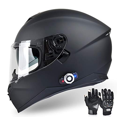 dot full face helmet with bluetooth