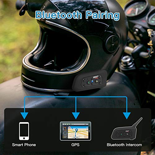 V6 Pro Motorcycle Helmet Bluetooth 