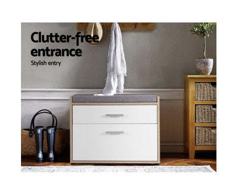 Shoe Cabinet Bench Shoes Storage Rack Fabric Seat Wooden Cupboard Shoe Cabinet Bench Shoes Storage Rack, Filing Cabinet Bench Seat