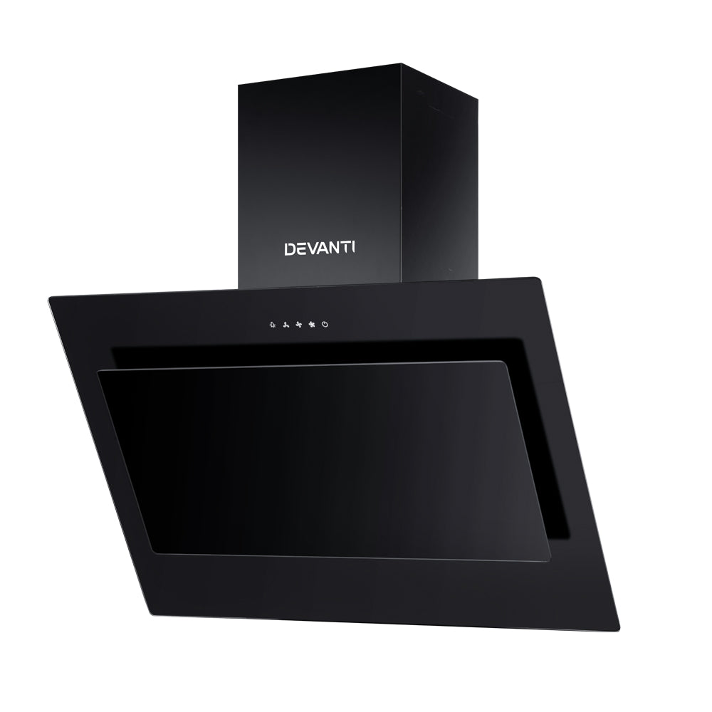 black glass rangehood