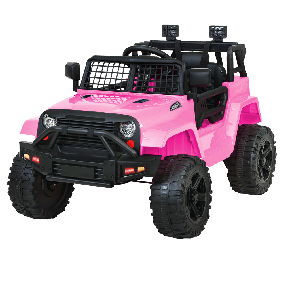 pink jeep power wheels with remote