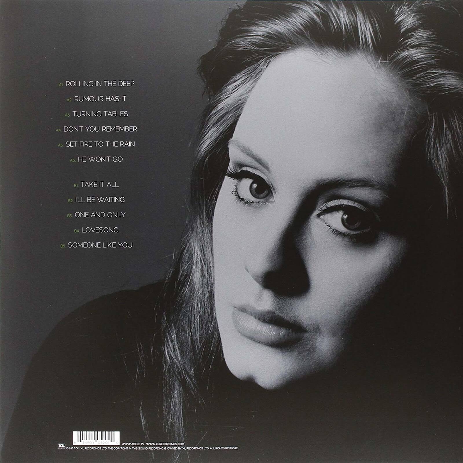 Adele - 21 - Vinyl - WGL-2-s