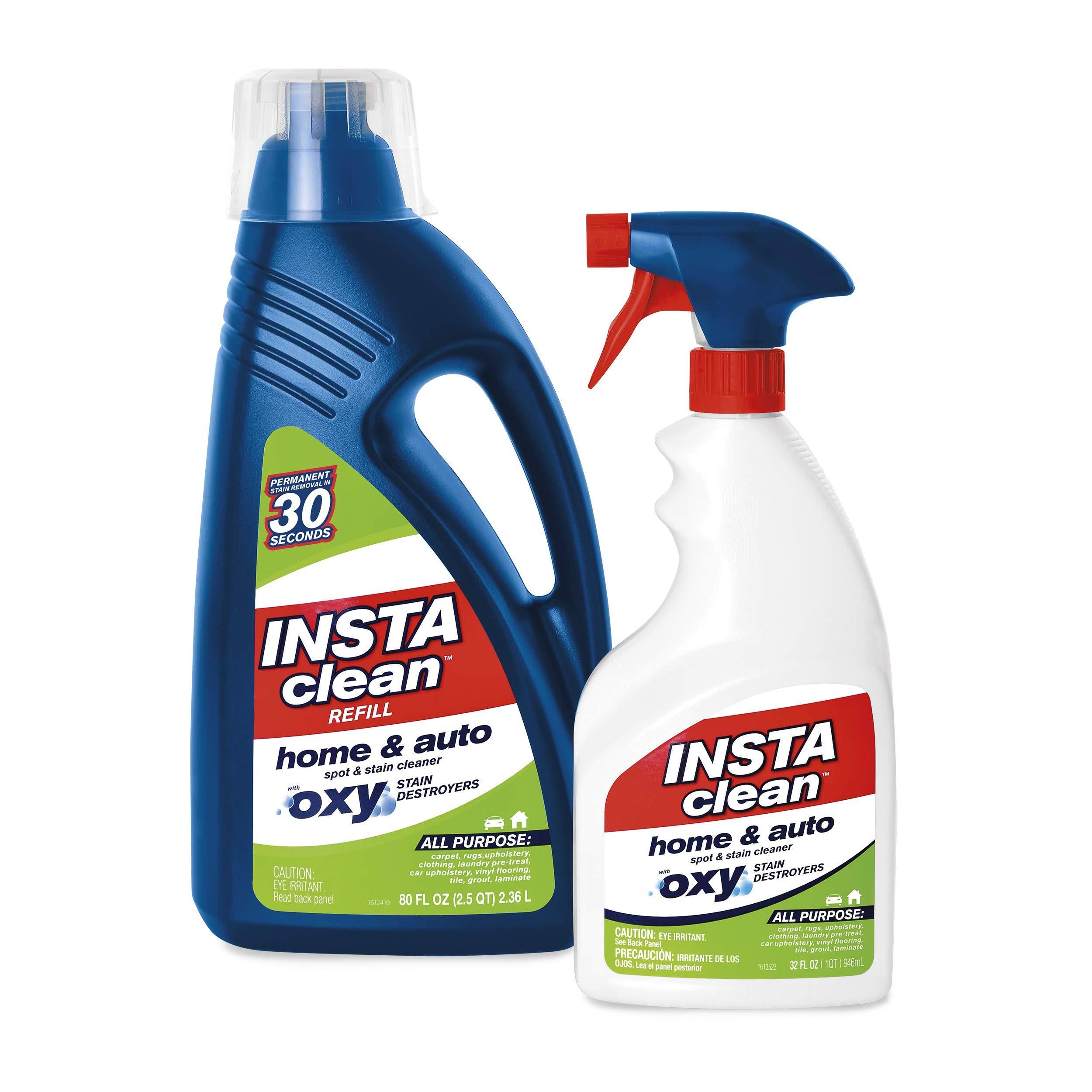 Instaclean AllPurpose, Home & Auto, Spot & Stain Remover, 32oz + 80oz