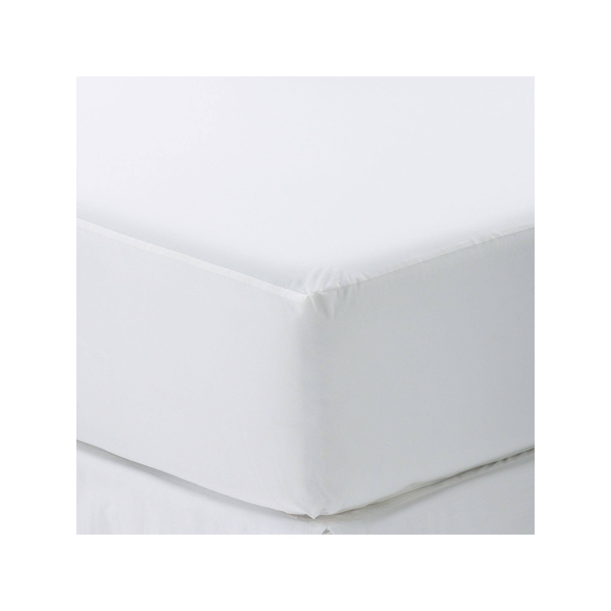 Allerease Waterproof Allergy Protection Mattress Protector, White, Twin