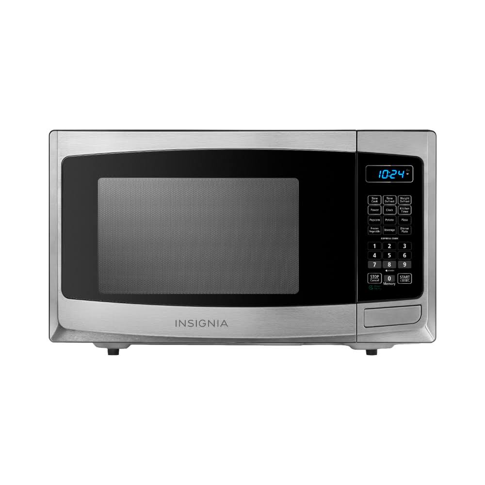 Insignia 0.9 Cu. ft. Compact Microwave Stainless Steel WGL2s