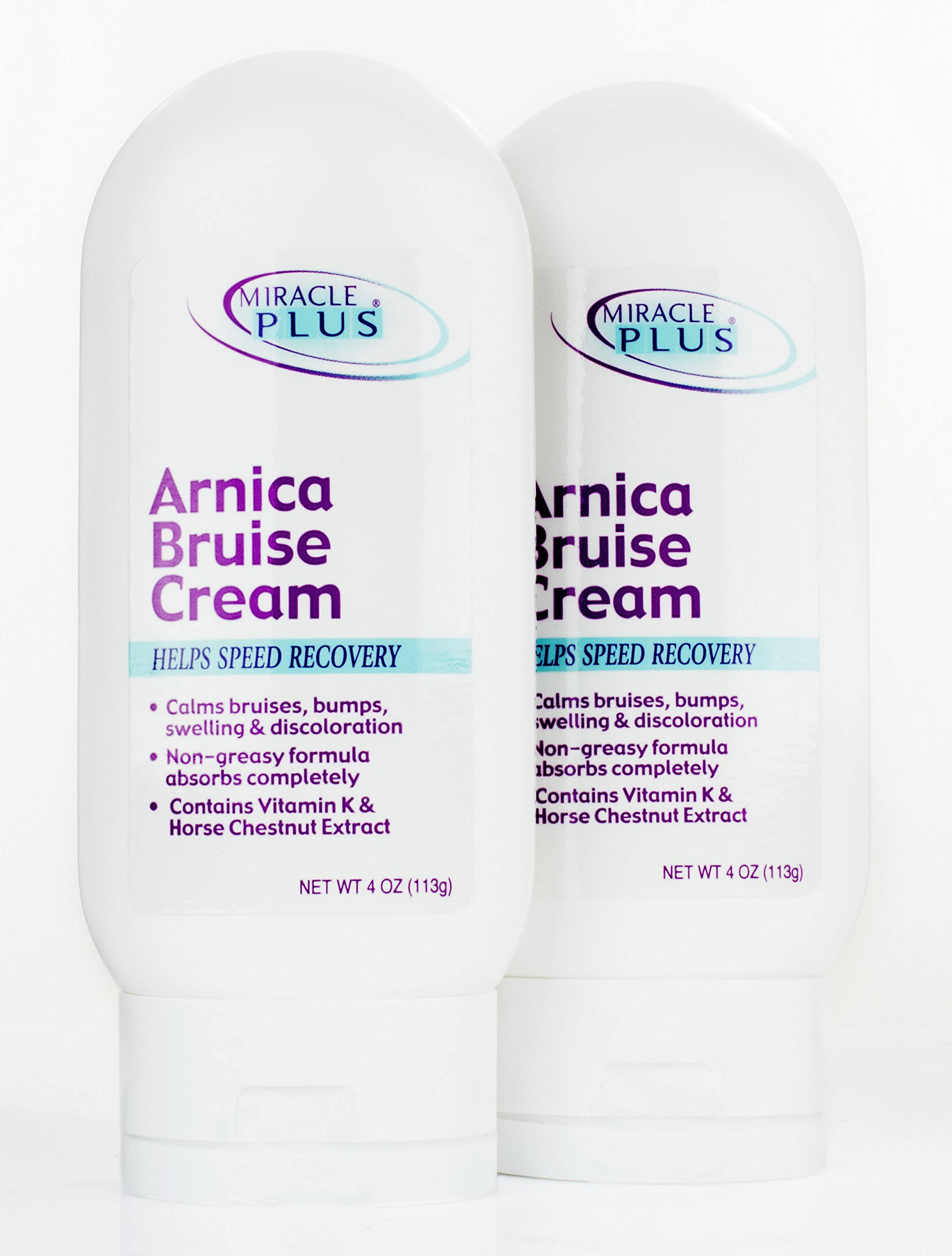 Miracle Plus Arnica Bruise Cream for Bruising, Swelling, Discoloration ...