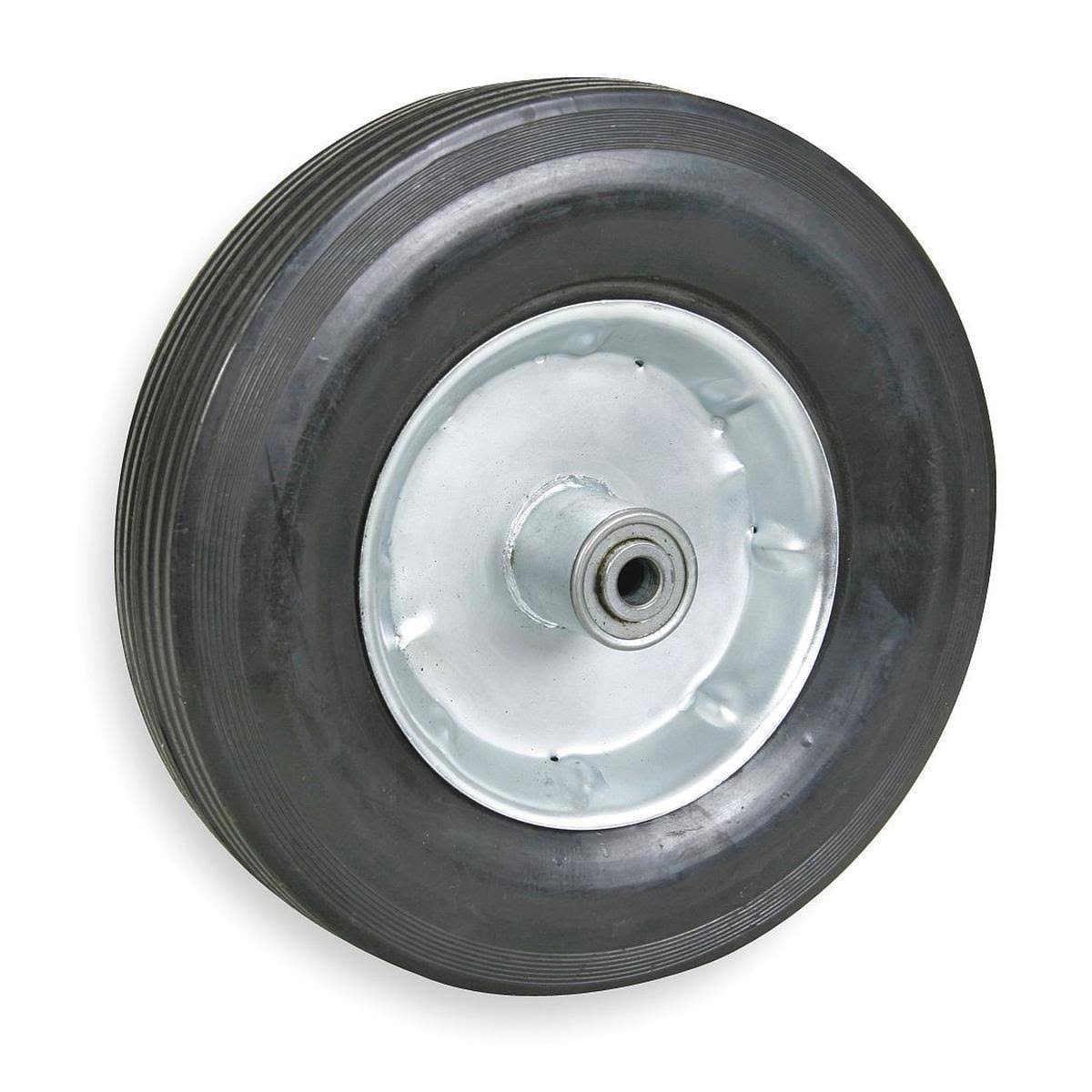 Solid Rubber Wheel,10 in,350 lb. Zoro Select 1NWY5 WGL2s