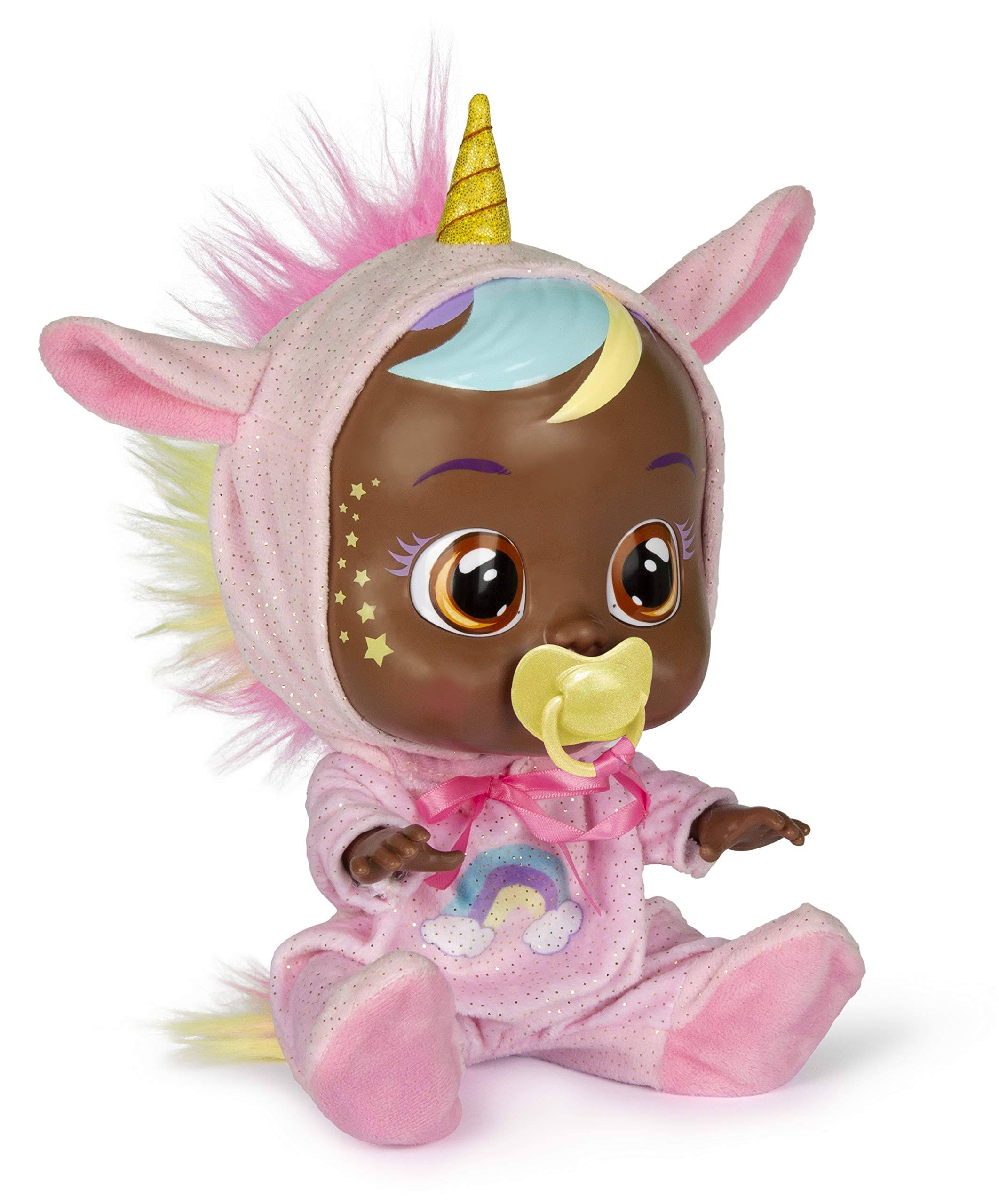 Cry Babies Jassy Fantasy Baby Doll - Pink Unicorn - WGL-2-s