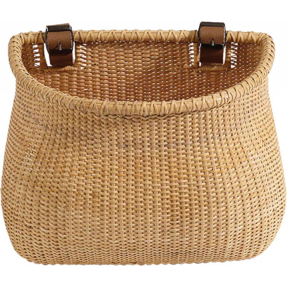 Nantucket Lightship Collection Bicycle Basket, Natural WGL2s