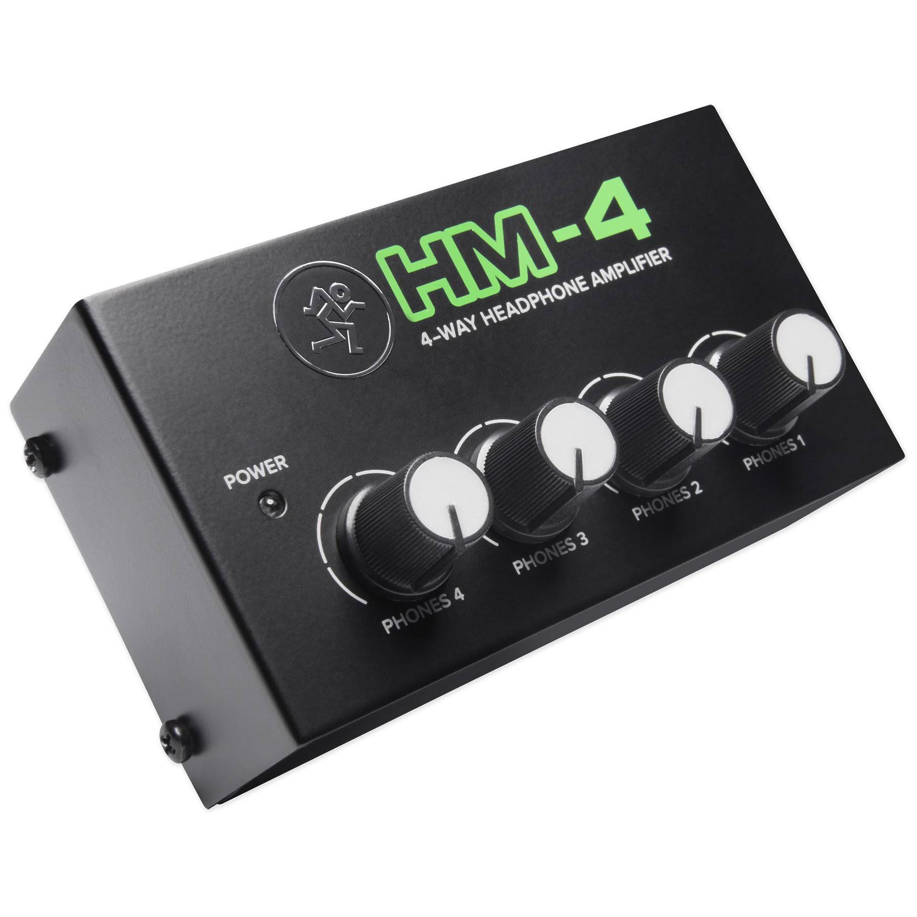 Mackie HM-4 - 4-Way Headphone Amplifier - WGL-2-s