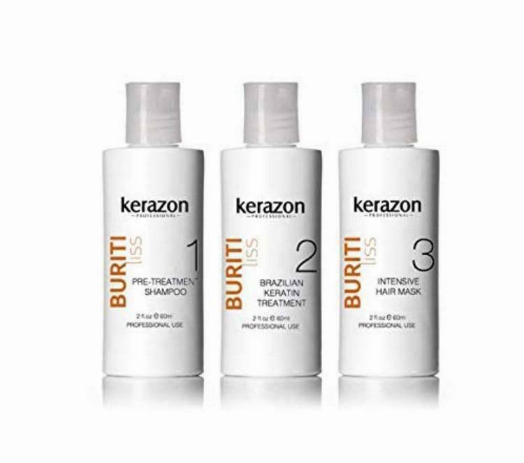 Brazilian Keratin Treatment Complex Blowout Kerazon Kit 2oz 60ml