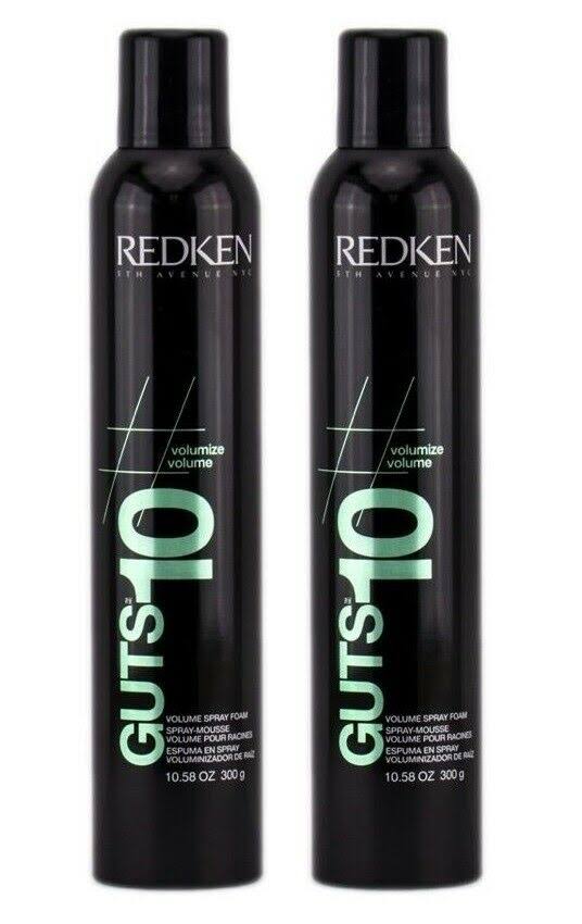 Redken Guts 10 Volume Spray Foam Mousse 2 Pack - WGL-2-s