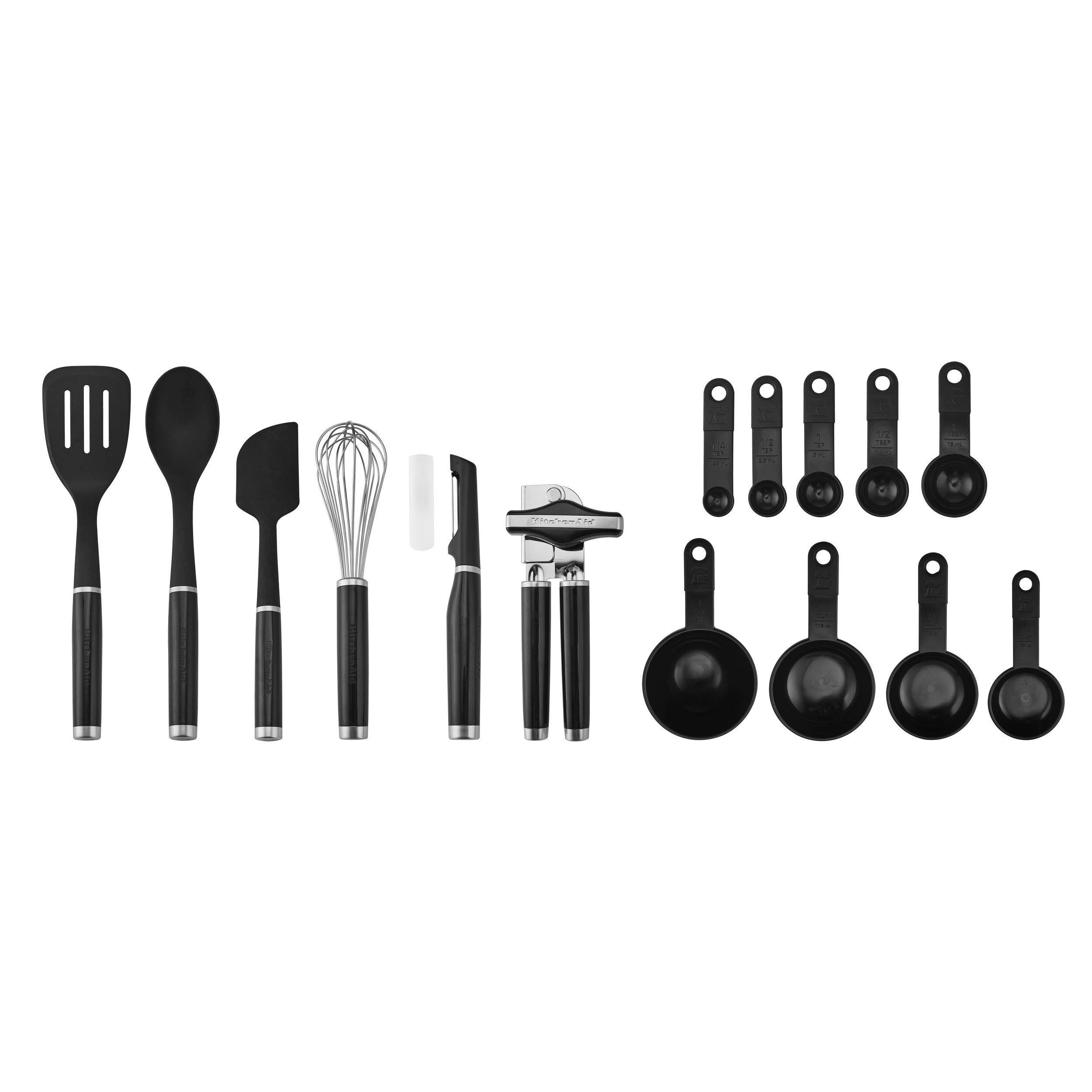 KitchenAid - Tool and Gadget 15-Piece Set - Black - WGL-2-s