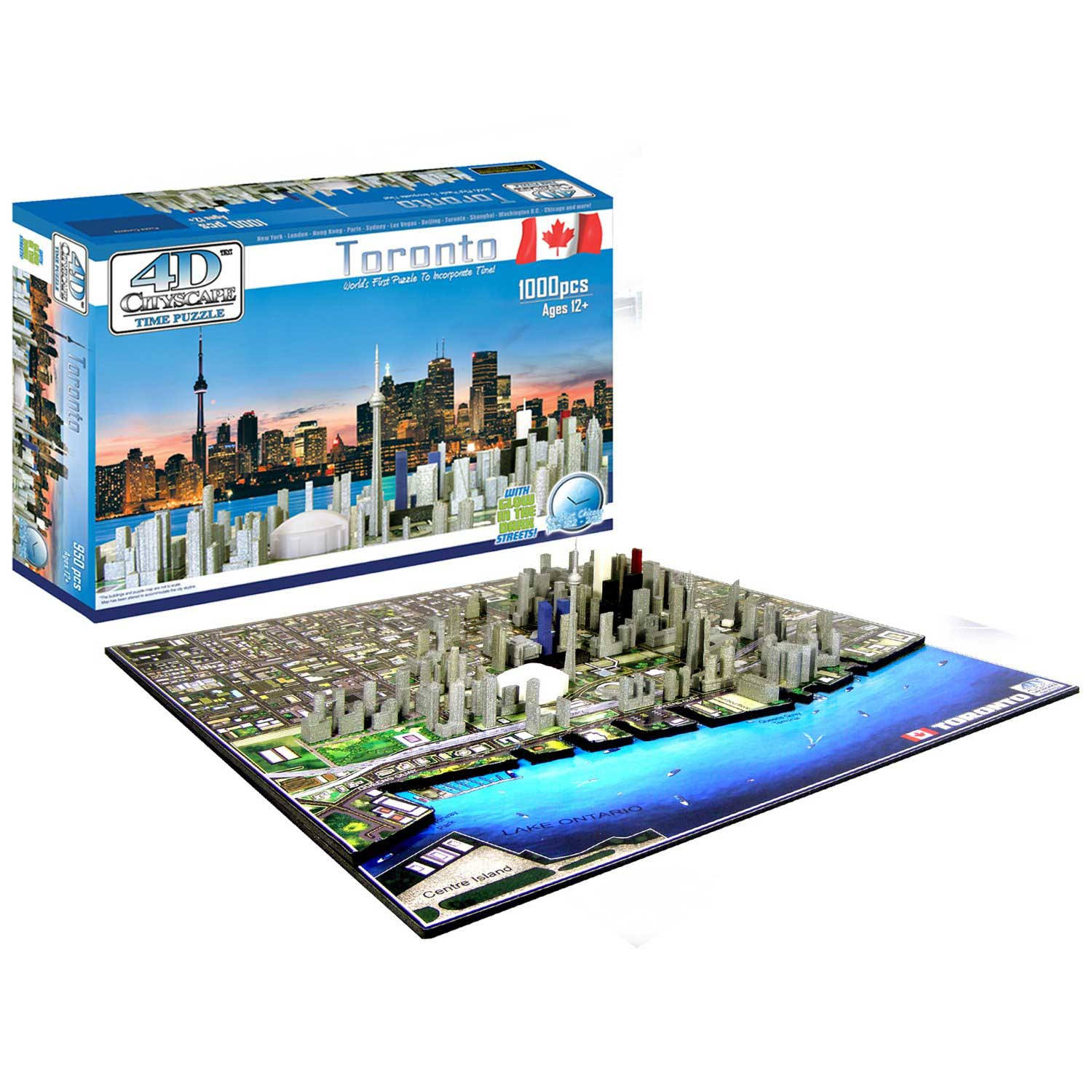 4D Cityscape Toronto Puzzle - WGL-2-s