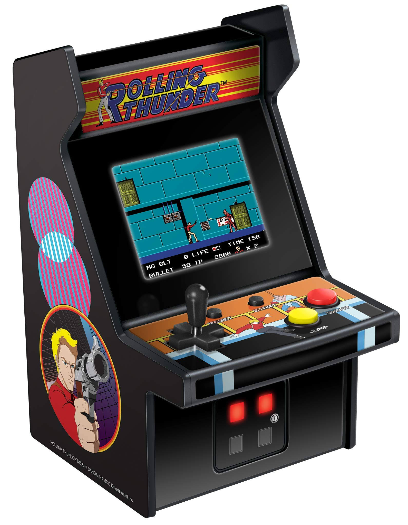 My Arcade Rolling Thunder Micro Player - WGL-2-s