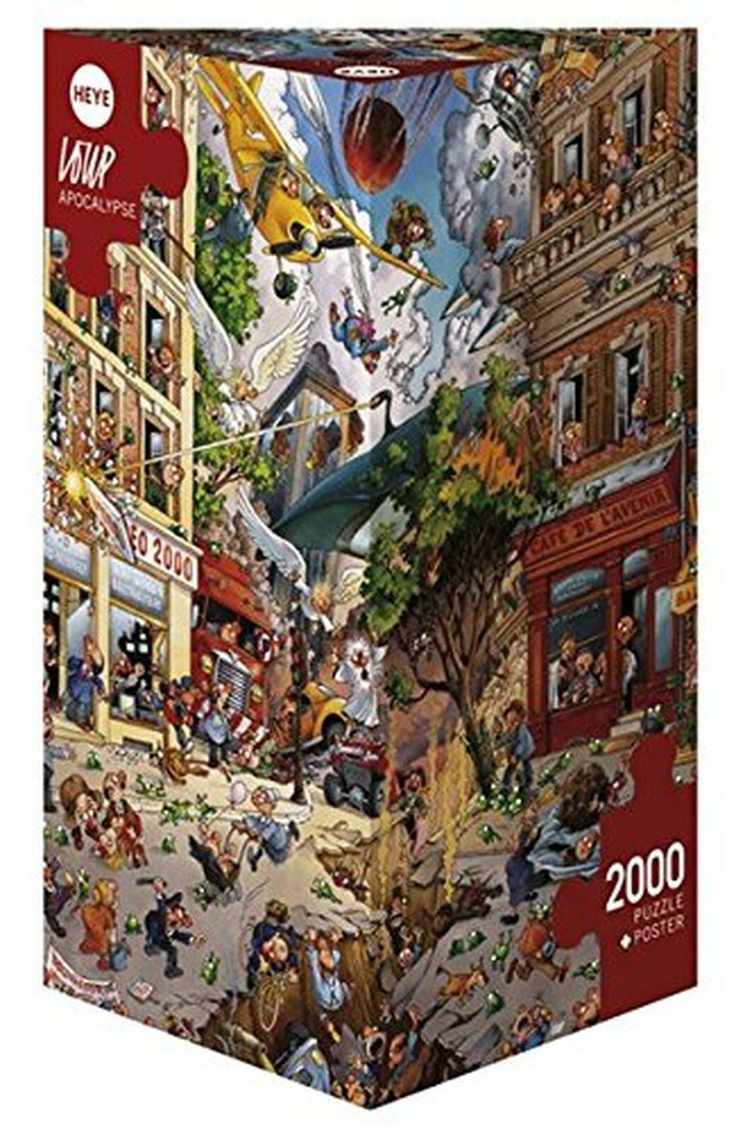 Apocalypse Jigsaw Puzzle Chapter 1 Heye Triangular Apocalypse, Loup Jigsaw Puzzle (2000 Pieces) - WGL-2-s