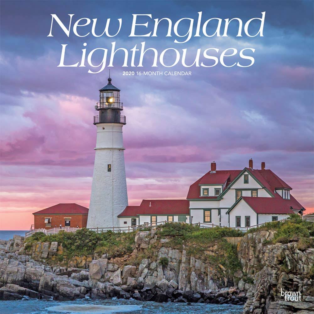 New England Lighthouses 2020 Calendar WGL2s