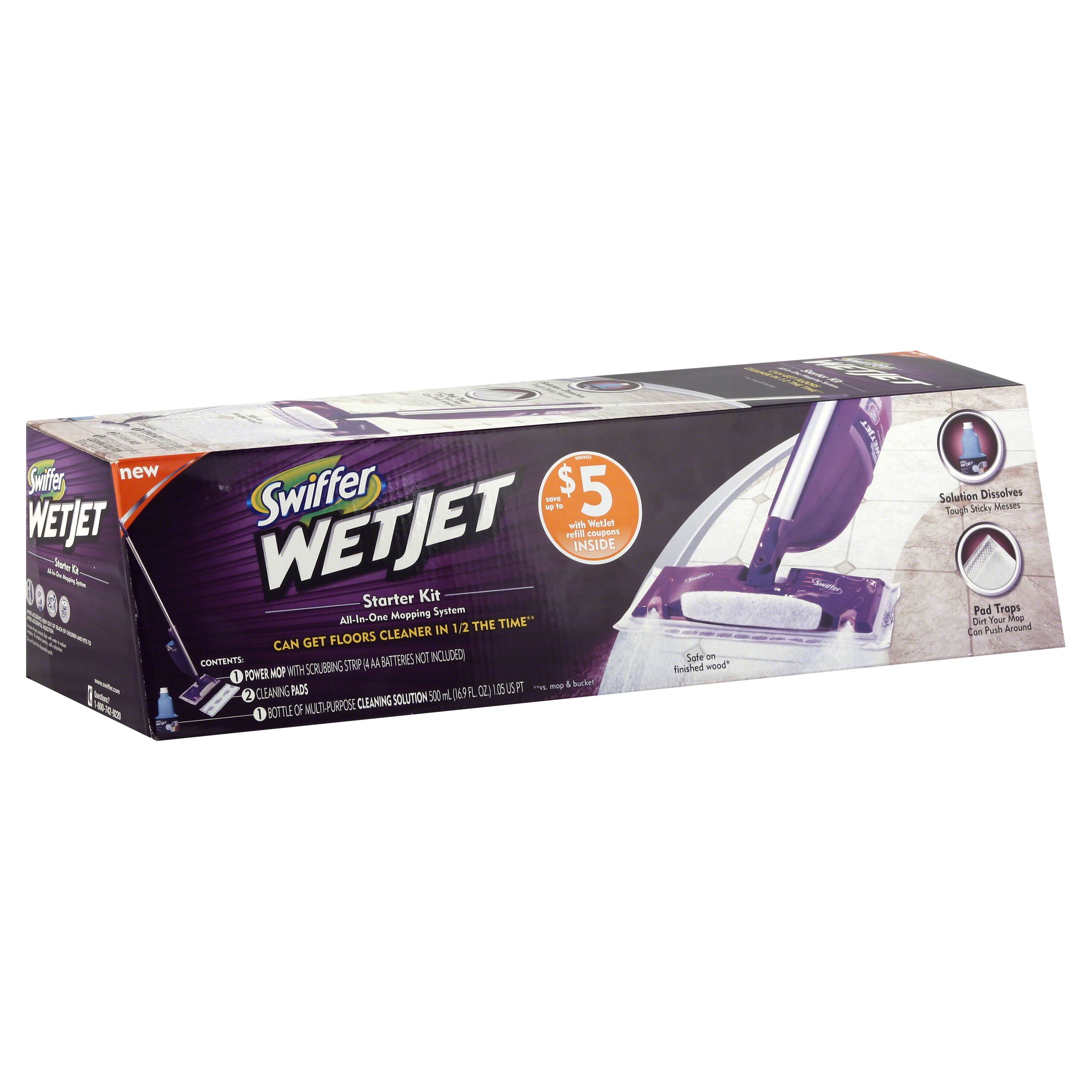 Swiffer Wet Jet Power Mop Kit - WGL-2-s