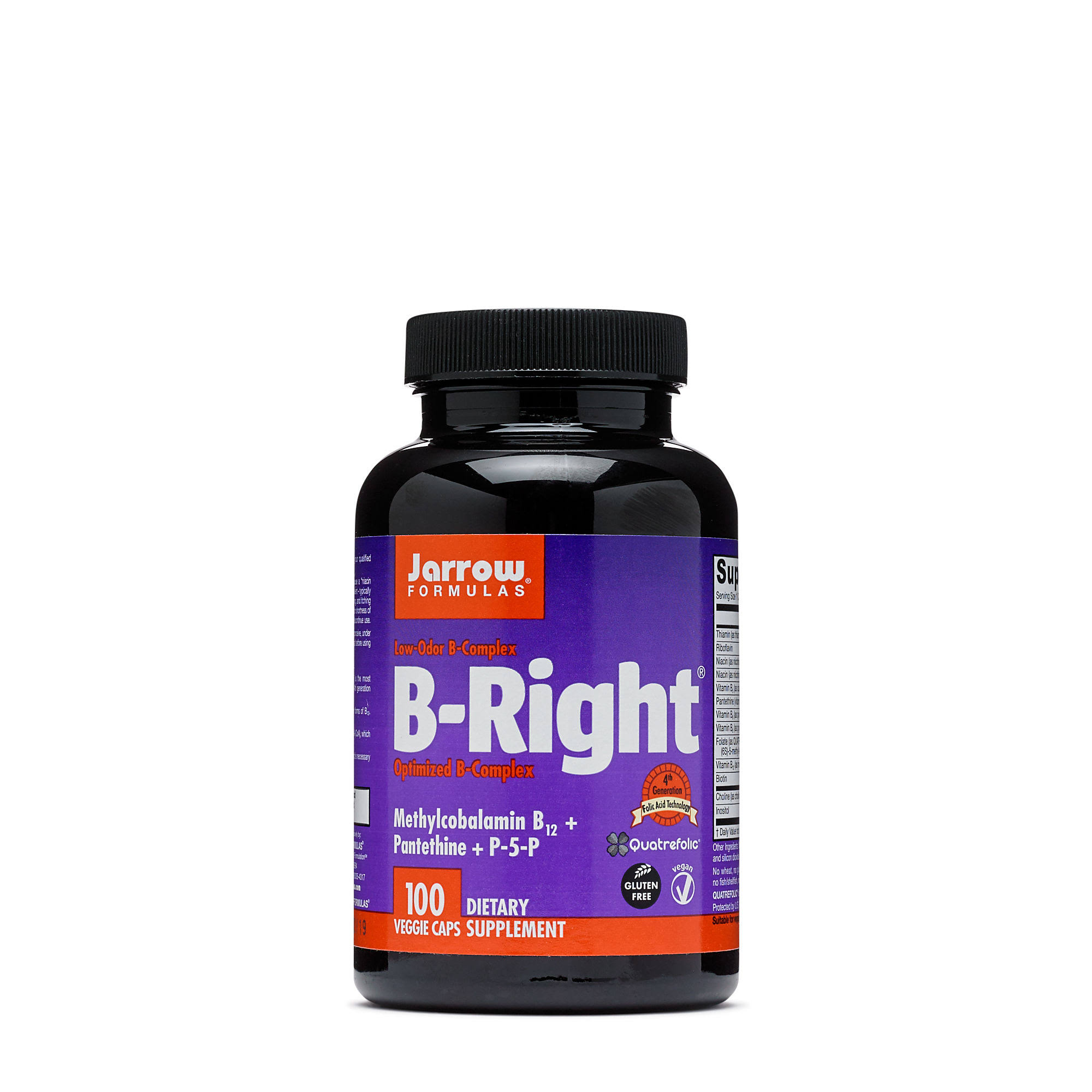 Jarrow Formulas B-Right Complex, Capsules - 100 Count - WGL-2-s