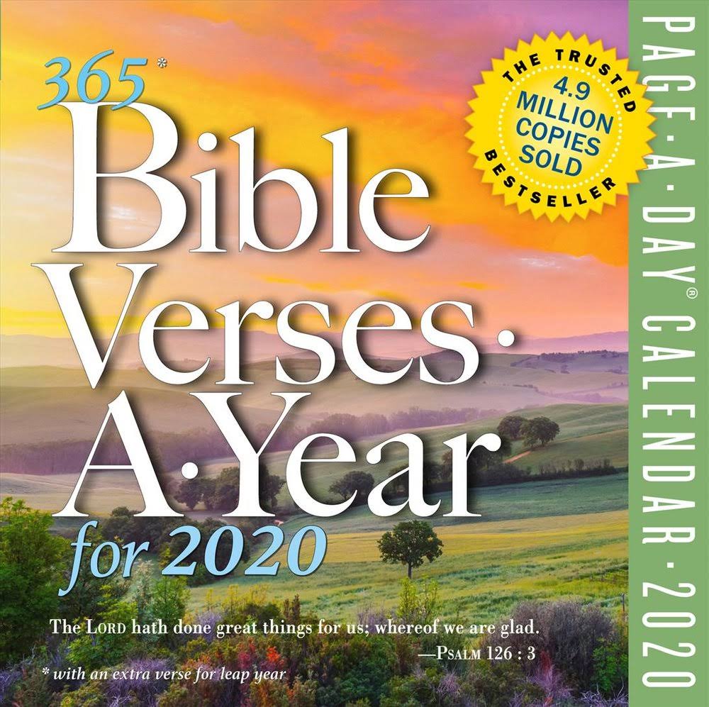 365 Bible Versesayear 2020 Calendar WGL2s