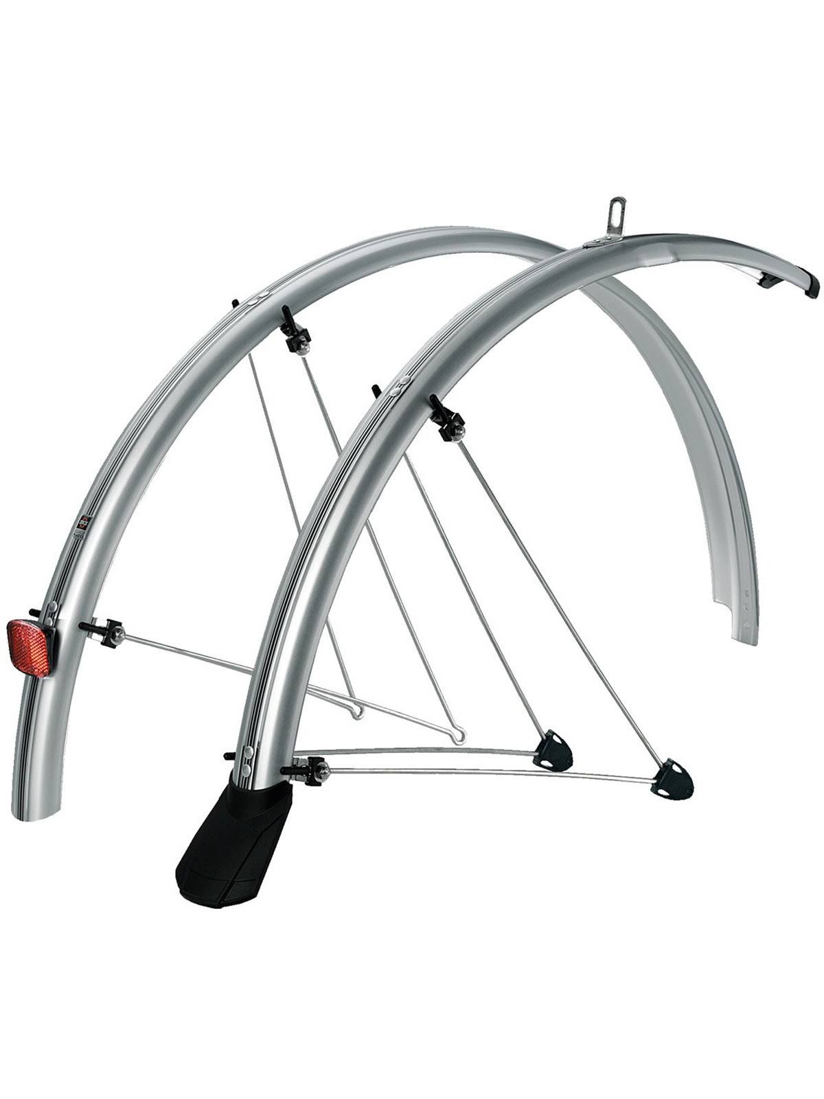SKS Mudguards Chromoplastics Mudguard 700c P45 / P50 Silver 45mm