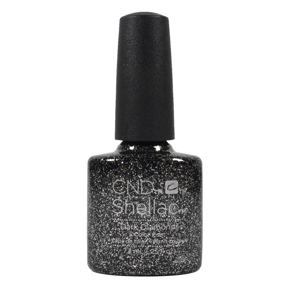 CND Shellac Color Coat, Dark Diamonds - 0.25 oz bottle - WGL-2-s