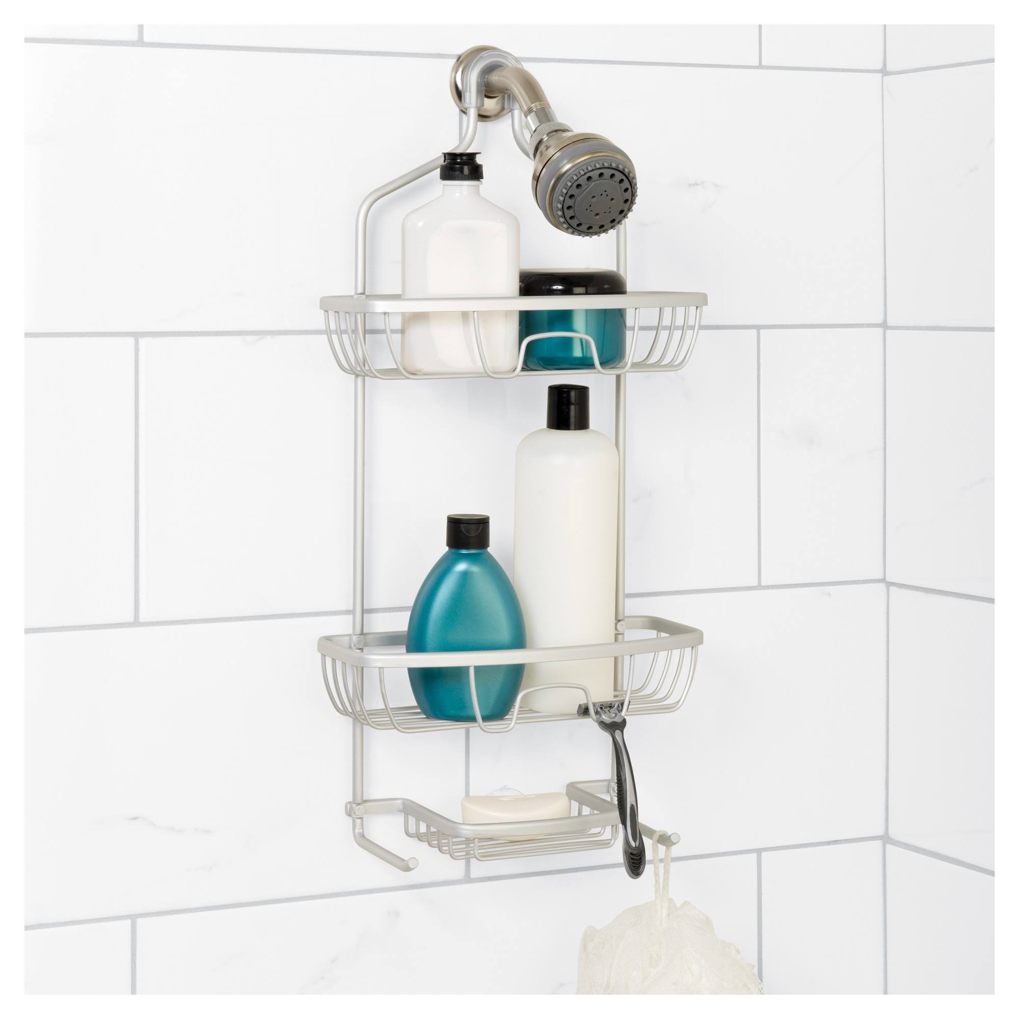 Zenna Home NeverRust Shower Caddy WGL2s