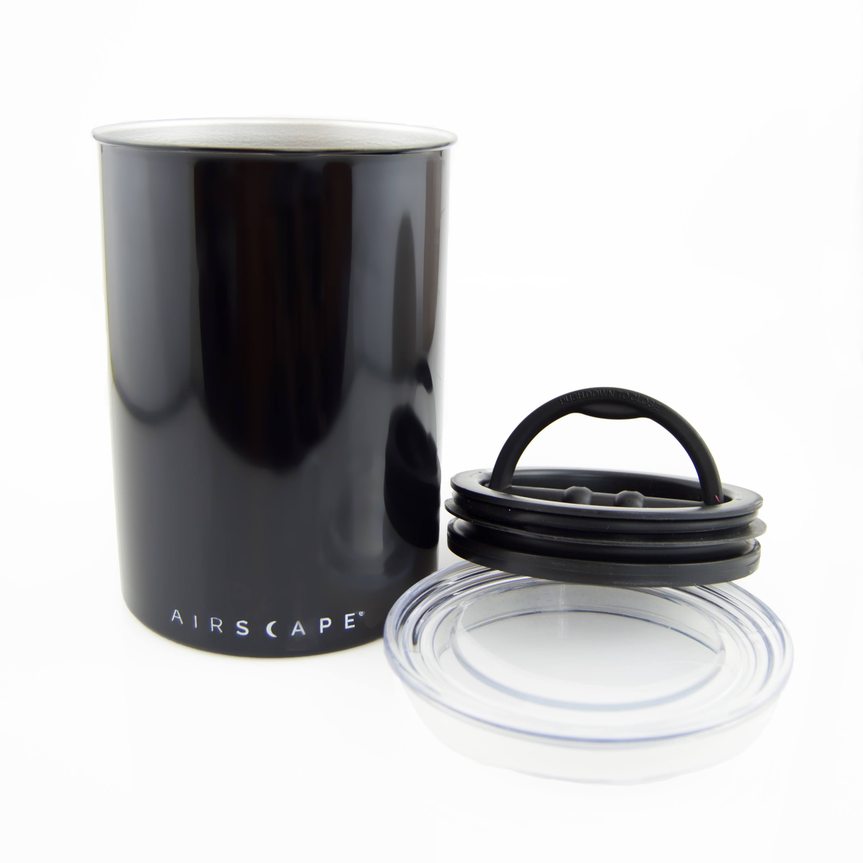 Airscape Coffee Canister 1 Pound / Black WWWW