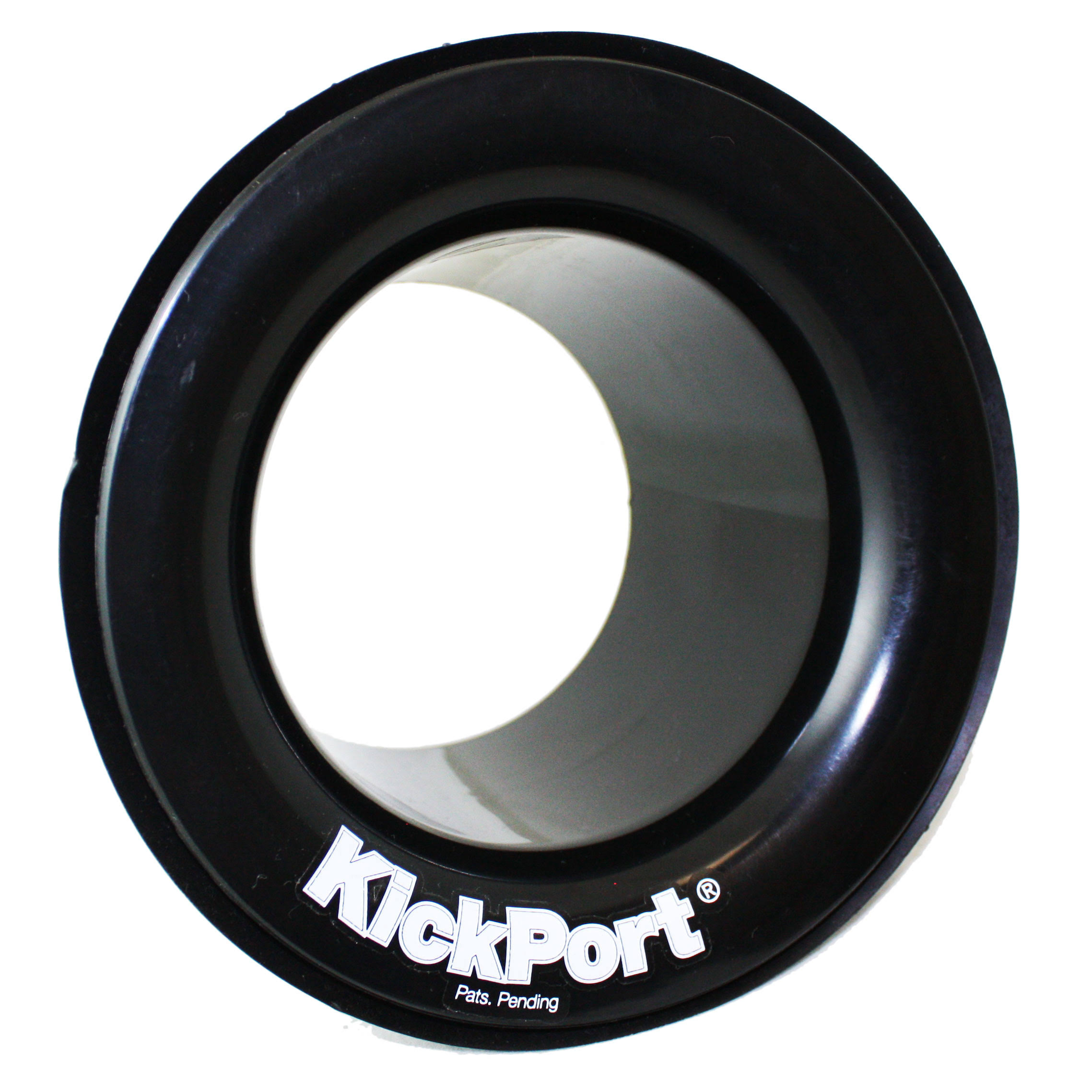Kickport Sonic Enhancement Bass Drum Port Insert, Black WGL2s