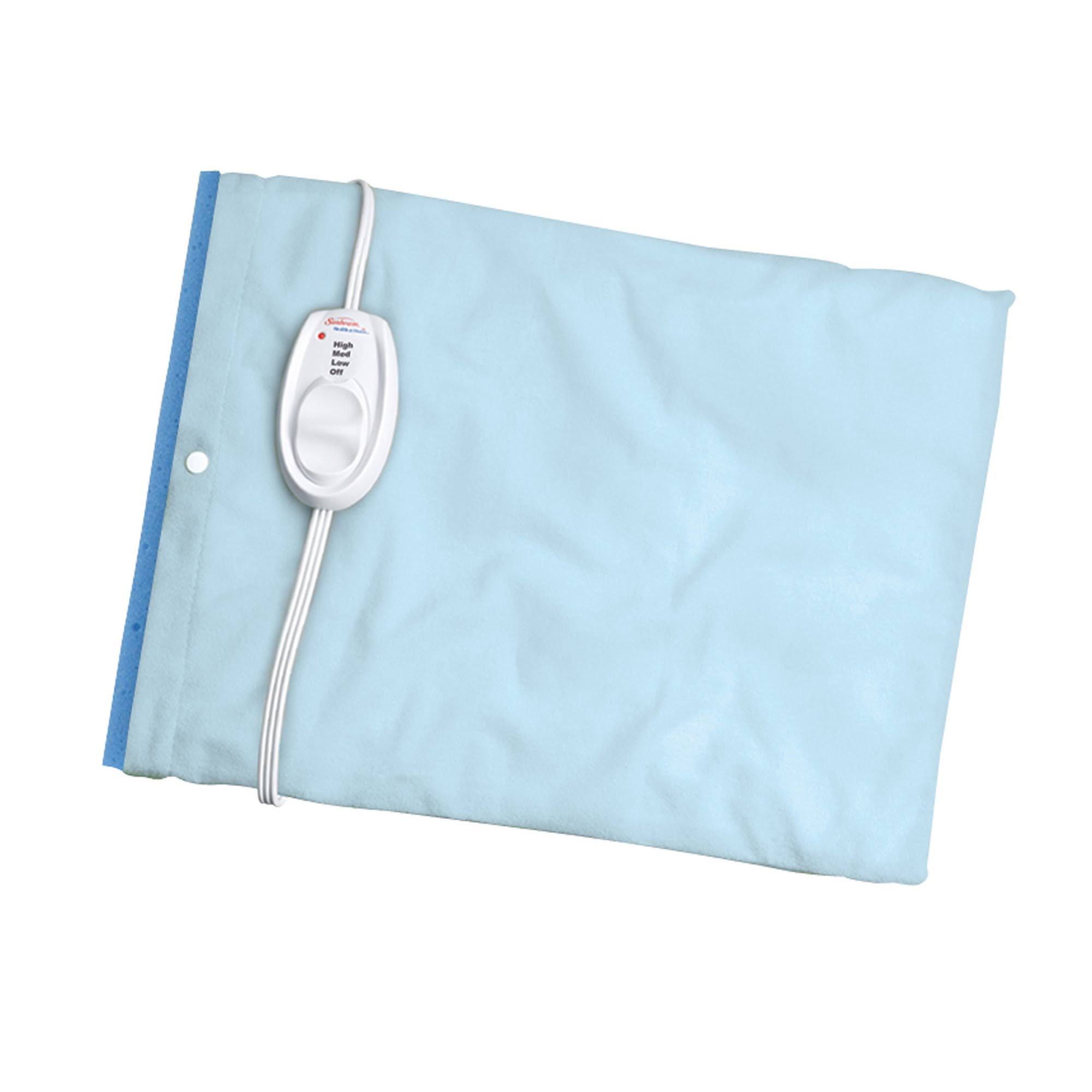 Sunbeam Health at Home Heating Pad, Moist/Dry WGL2s