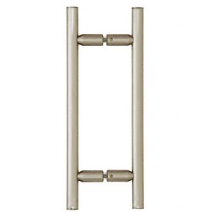 CRL LP8X8BN Brushed Nickel 8 inch Ladder Style Back-to-Back Pull ...