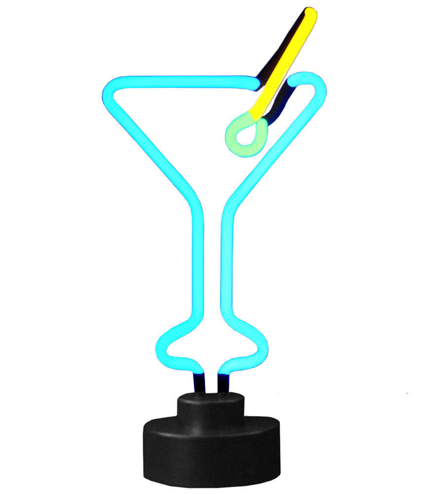 Martini Glass Neon Sculpture HJ1s