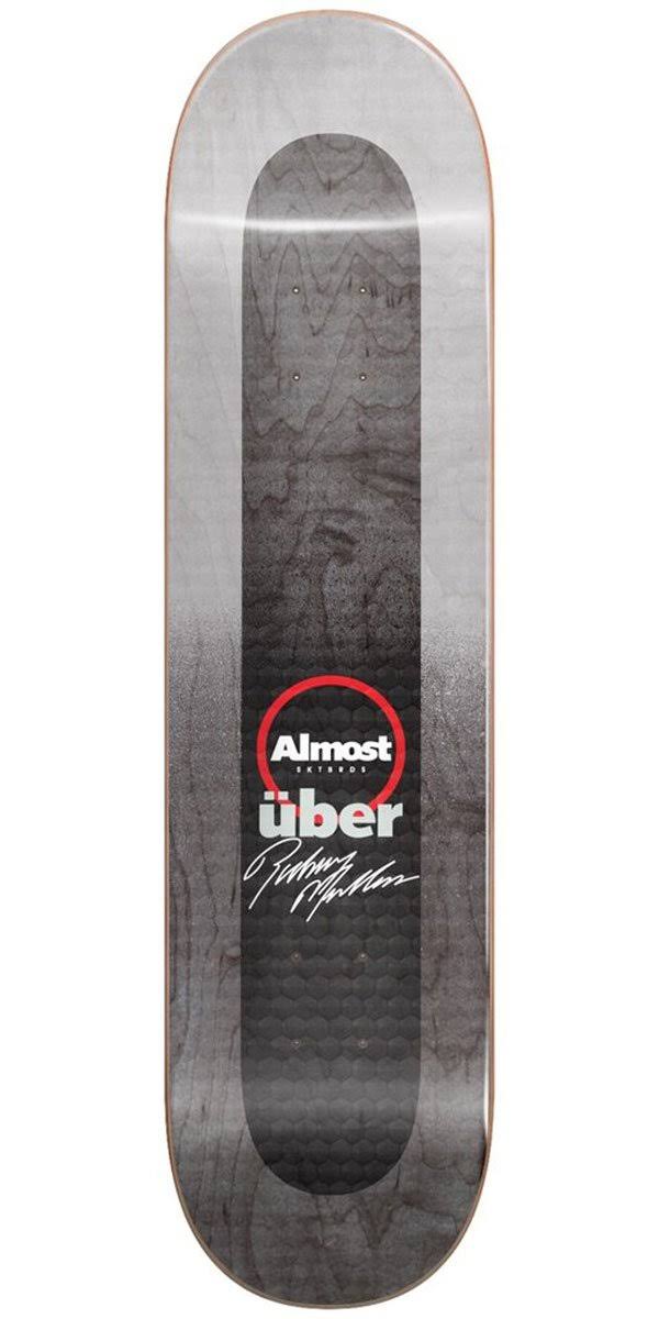 Almost Skateboard Deck Mullen Uber Black 8.375" 2020 Carbon Foam Core 